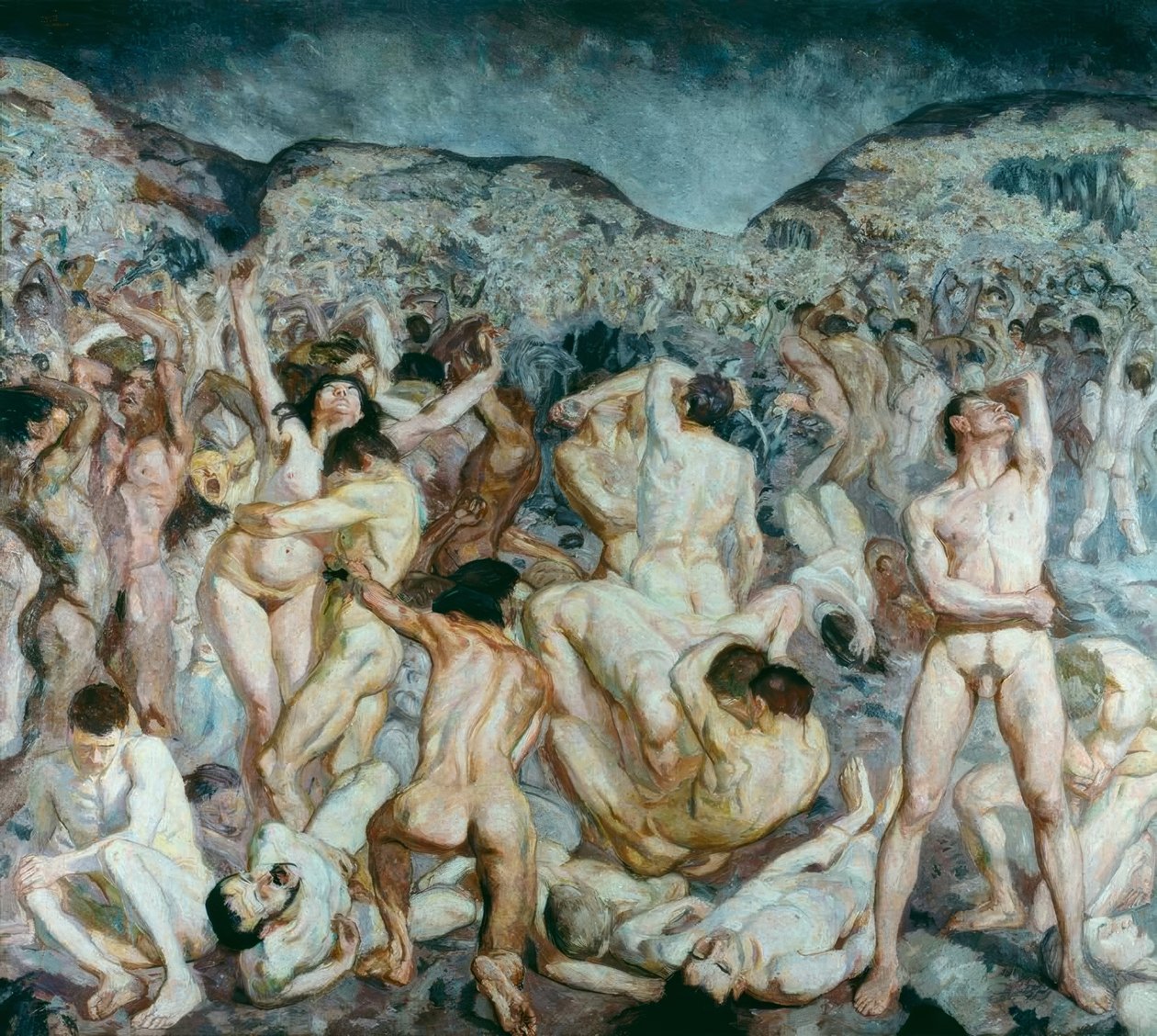 Slaget av Max Beckmann