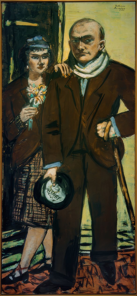 Solsökarna av Max Beckmann