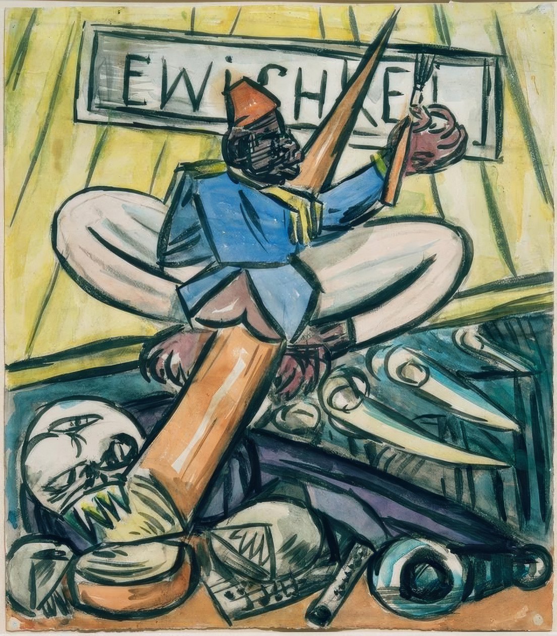 Elasticitet av Max Beckmann