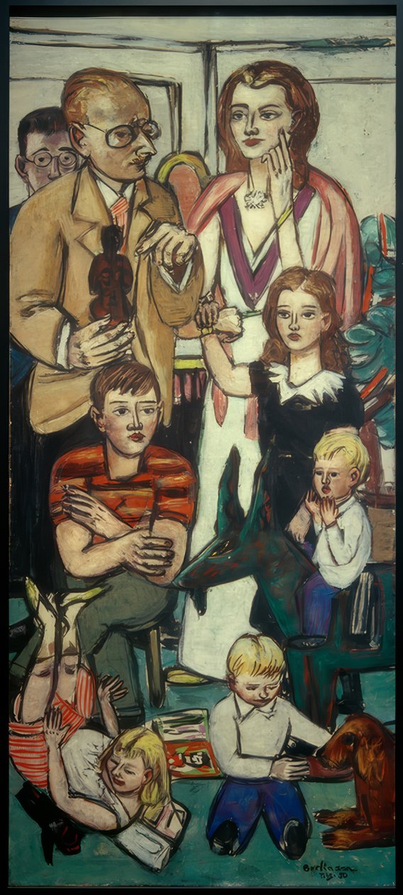Gruppbild Hope av Max Beckmann