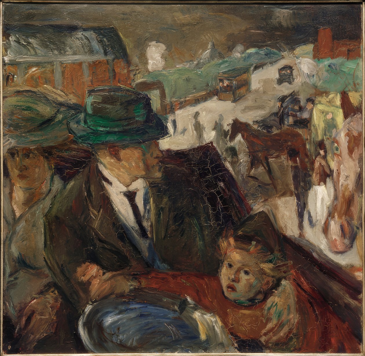 I bilen av Max Beckmann