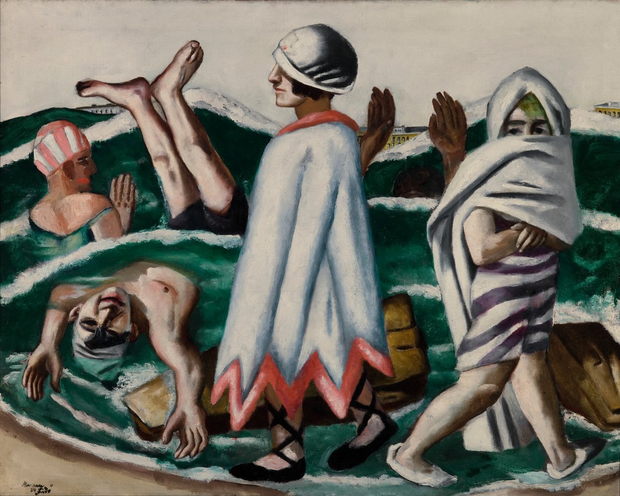 Friluftsbad av Max Beckmann
