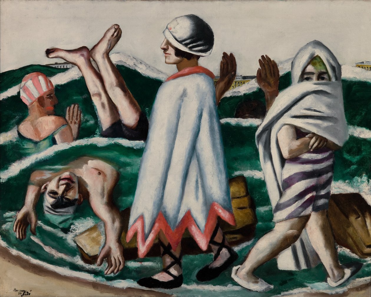 Lido av Max Beckmann