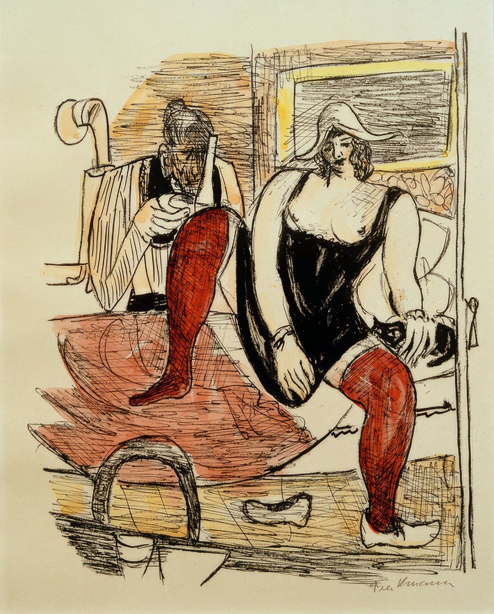 MORNING (Morgon) av Max Beckmann