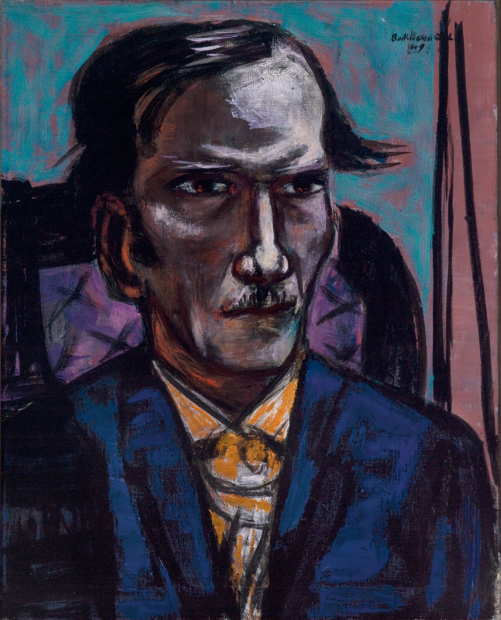 Porträtt av Fred Conway av Max Beckmann