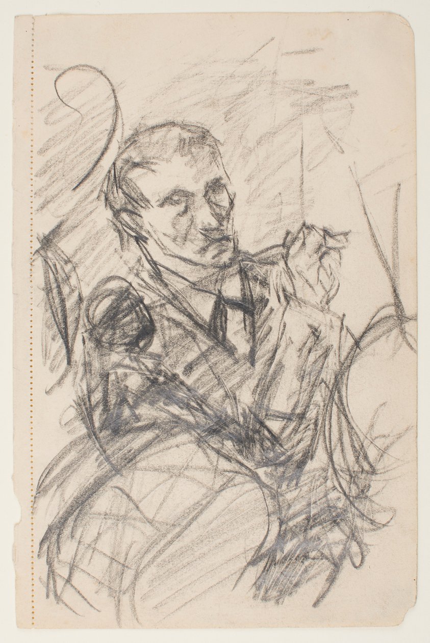 Porträtt av Piper (förlaget) av Max Beckmann