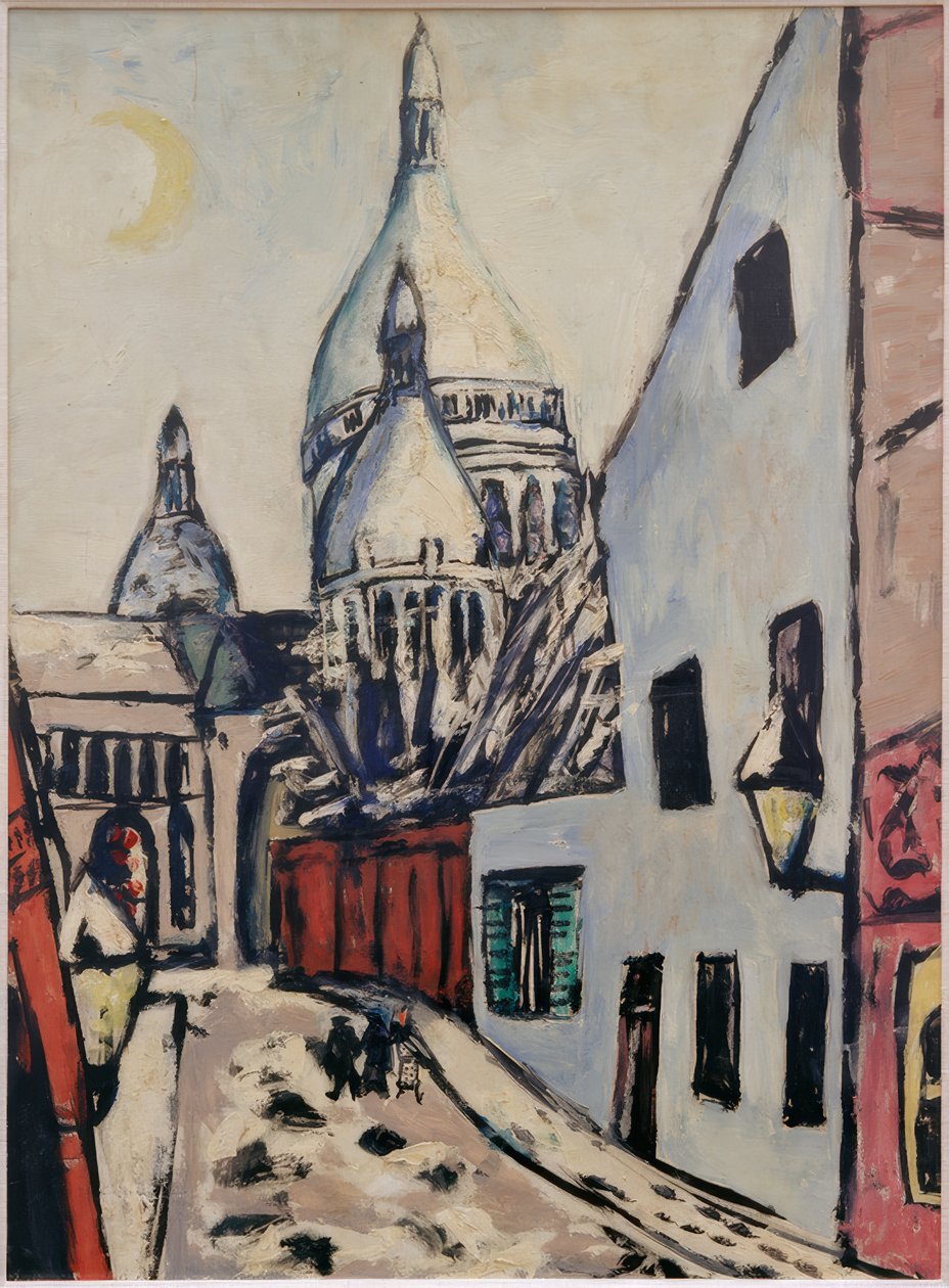 Sacred Heart im Schnee av Max Beckmann
