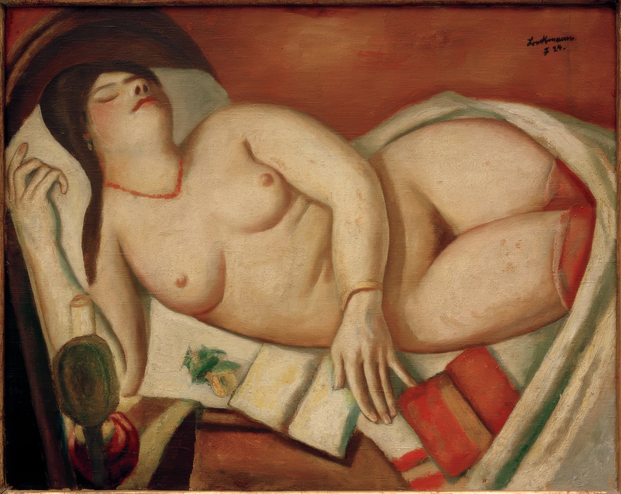 Sovande av Max Beckmann