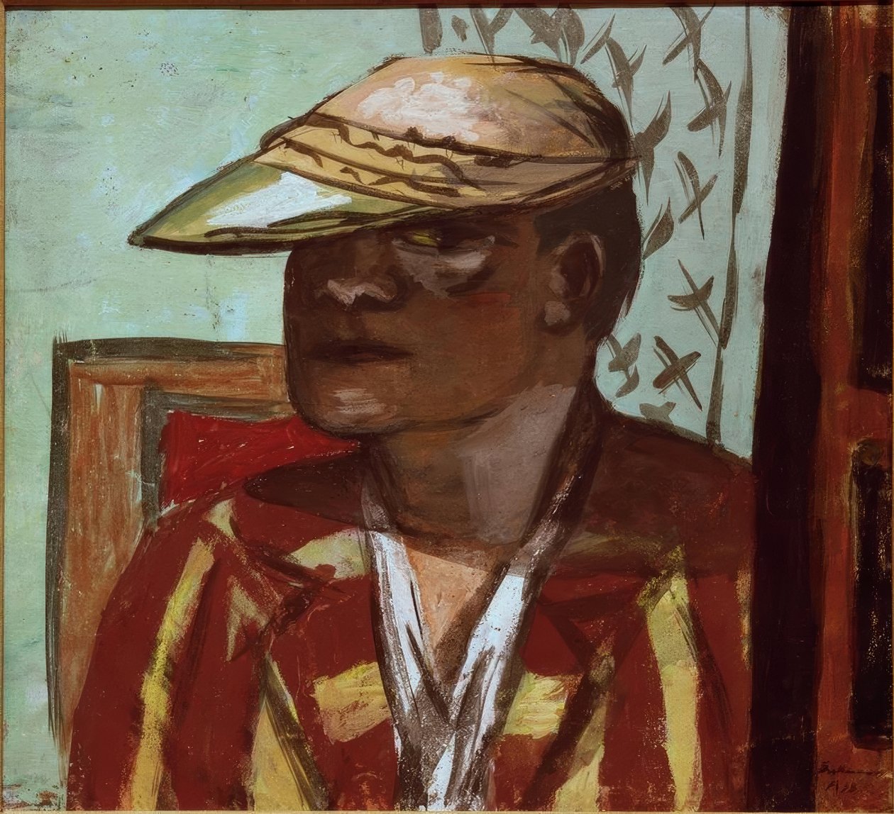 Självporträtt av Max Beckmann