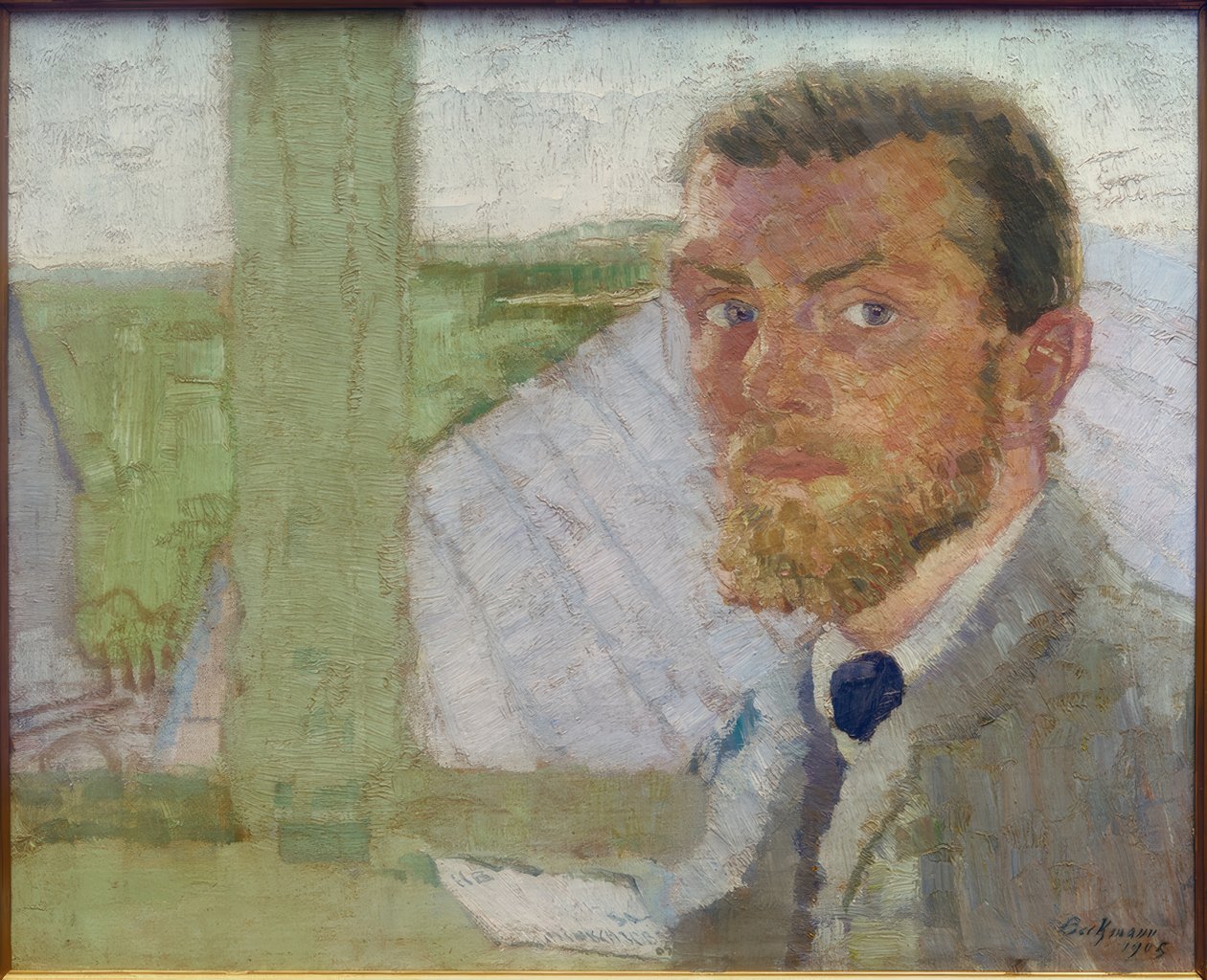Självporträtt av Max Beckmann