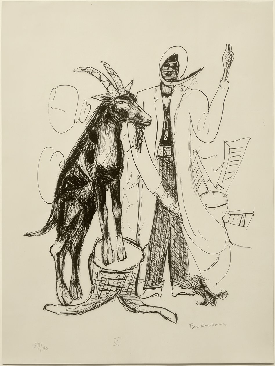 BUCKEN av Max Beckmann
