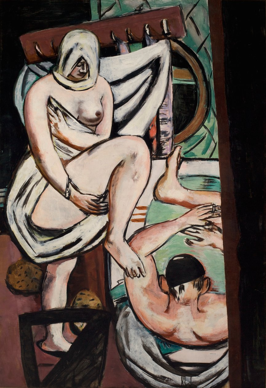 Badet av Max Beckmann