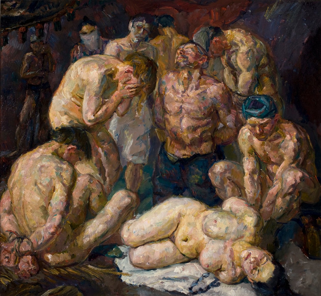 Fångarna av Max Beckmann