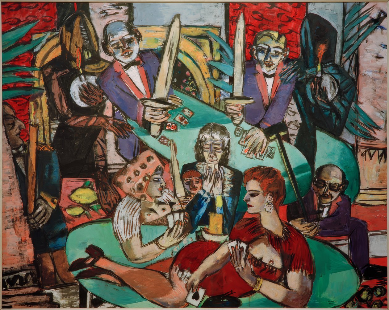 Drömmen om Monte Carlo av Max Beckmann