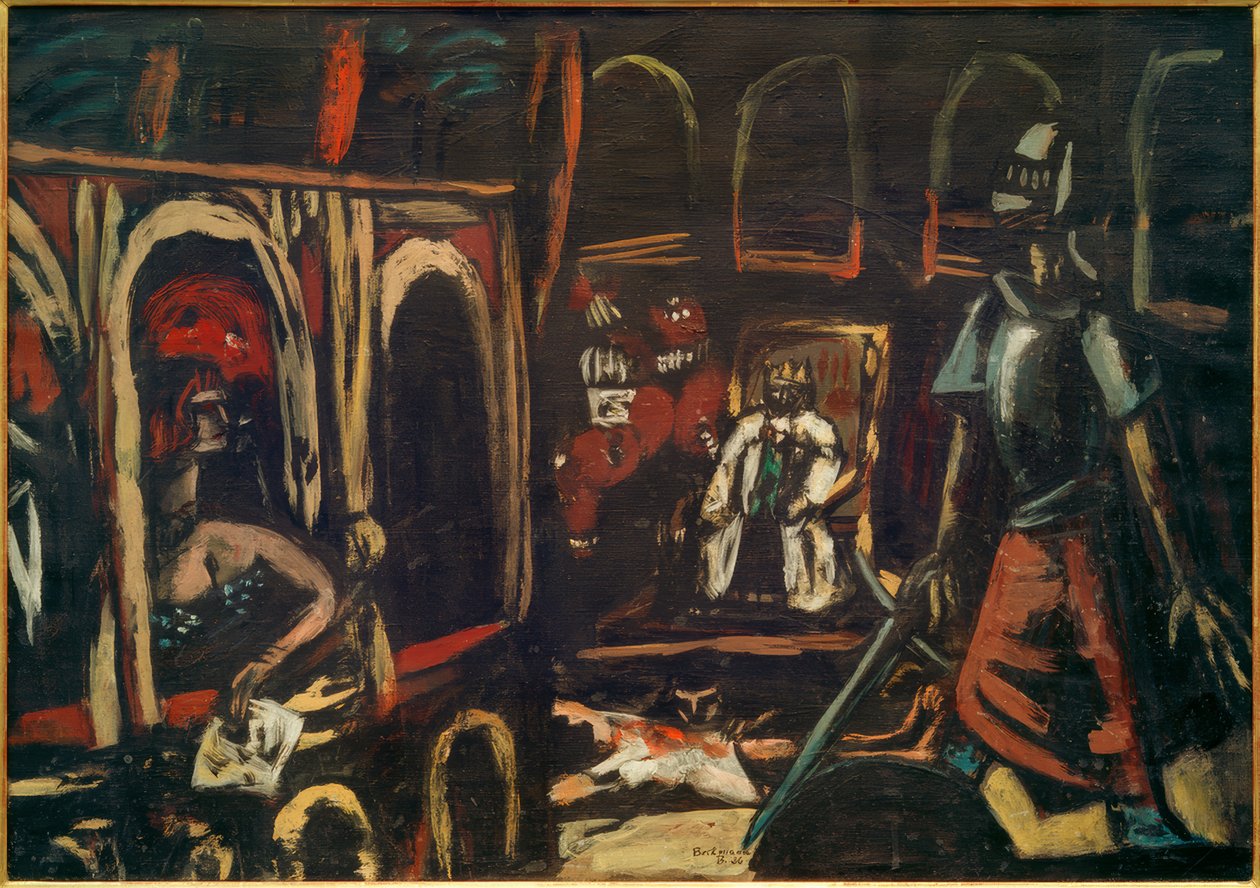 Drömteater av Max Beckmann