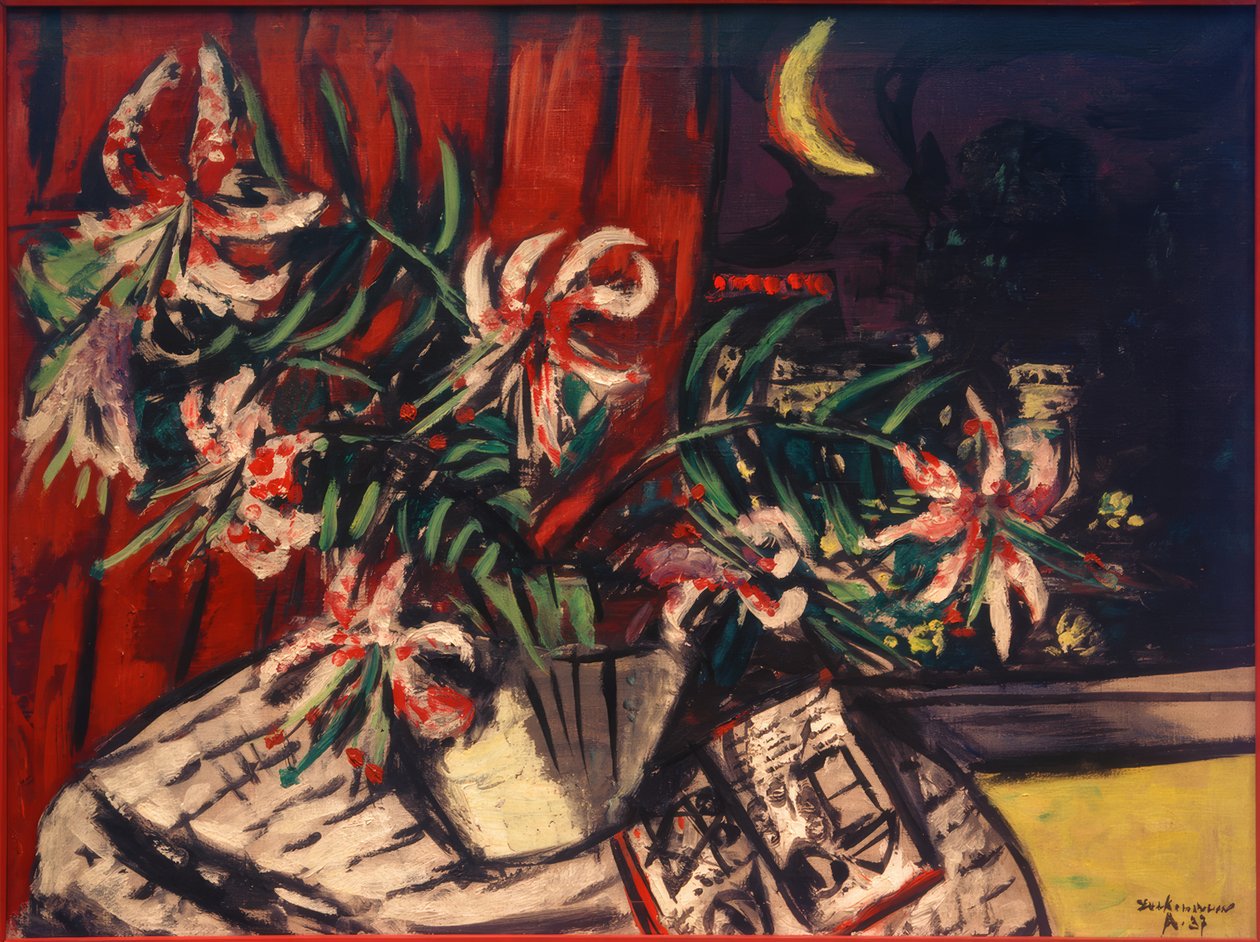 turkiska liljor av Max Beckmann
