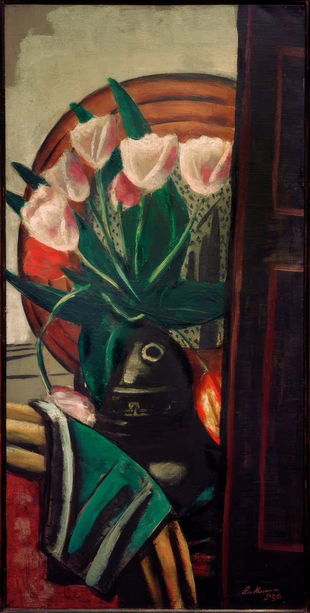Tulpanstilleben av Max Beckmann