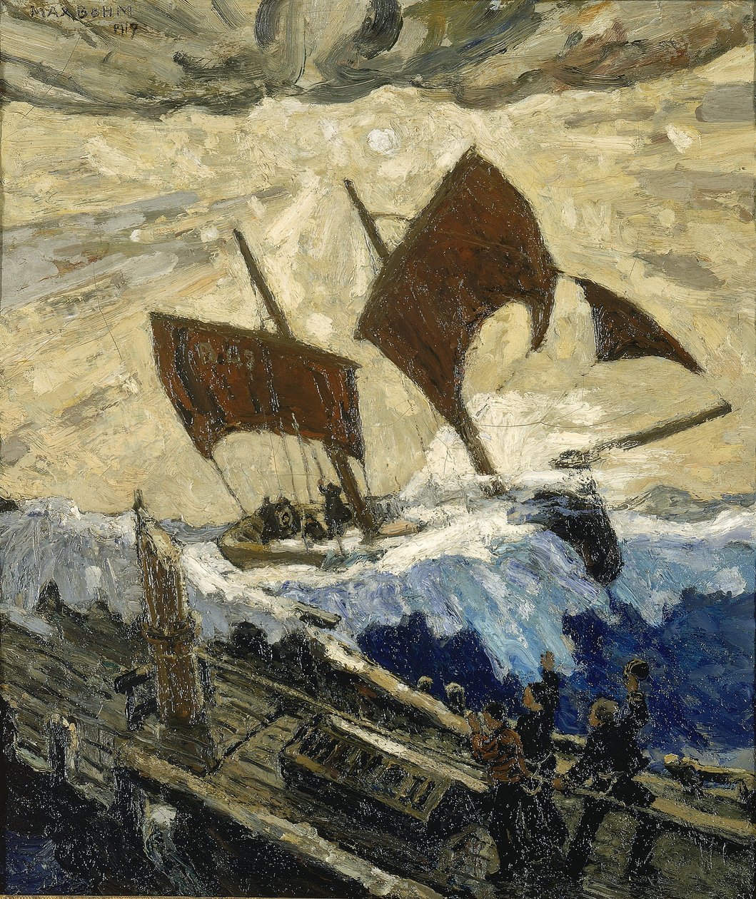 En incident på Engelska kanalen av Max Bohm