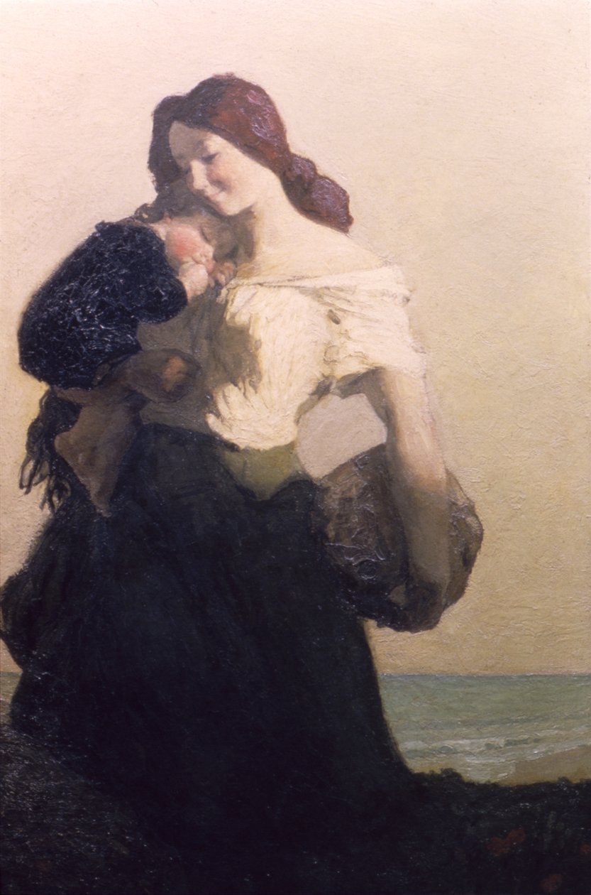 Den lyckliga modern, 1913. av Max Bohm