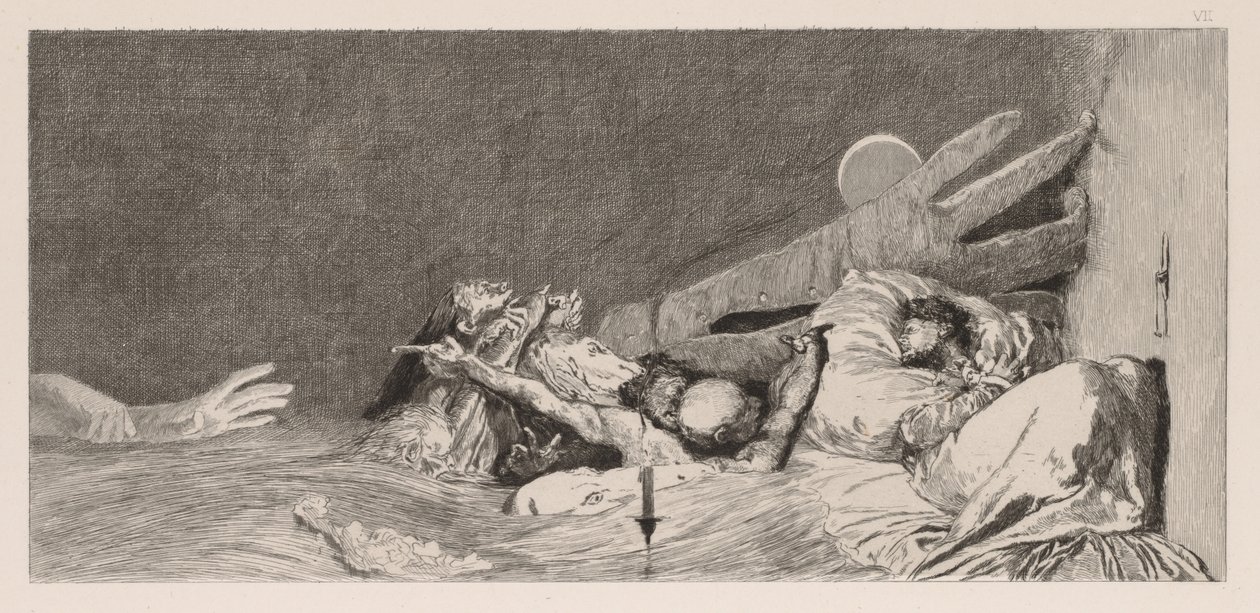 A Glove: Anxieties, 1880. av Max Klinger