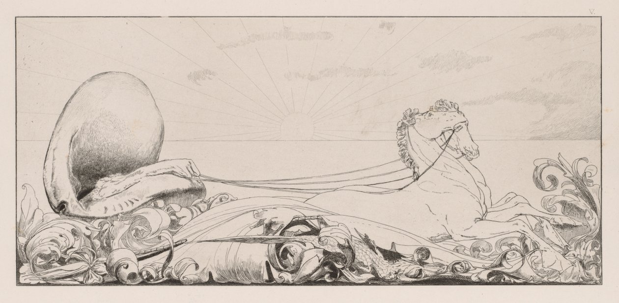 A Glove: Triumph, 1880. av Max Klinger