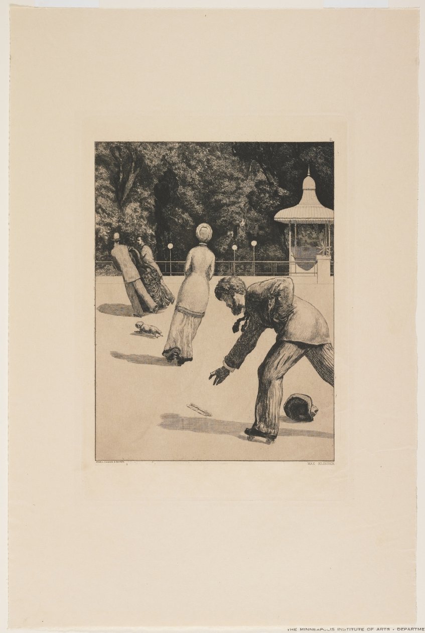 Handling, 1881 av Max Klinger