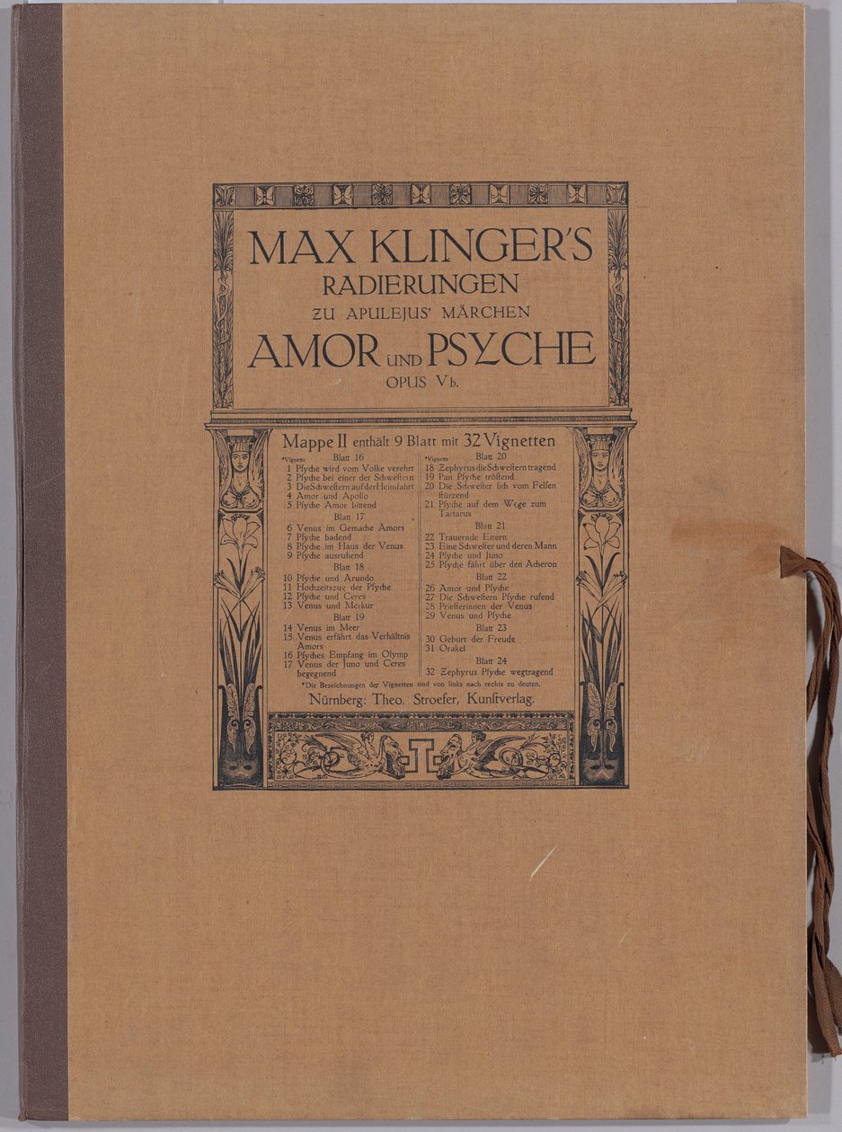 Amor och psyke [Opus Vb] av Max Klinger