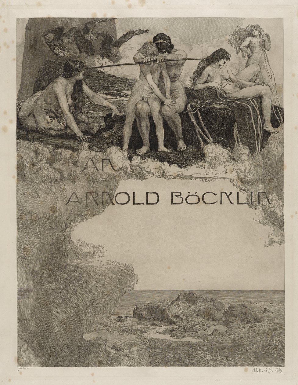 Dedikation (Widmung) av Max Klinger