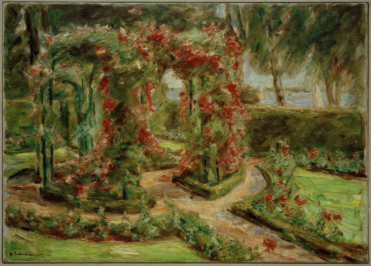 Rosenträdgården i Wannsee av Max Liebermann
