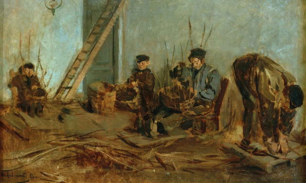 Korgvävarna av Max Liebermann