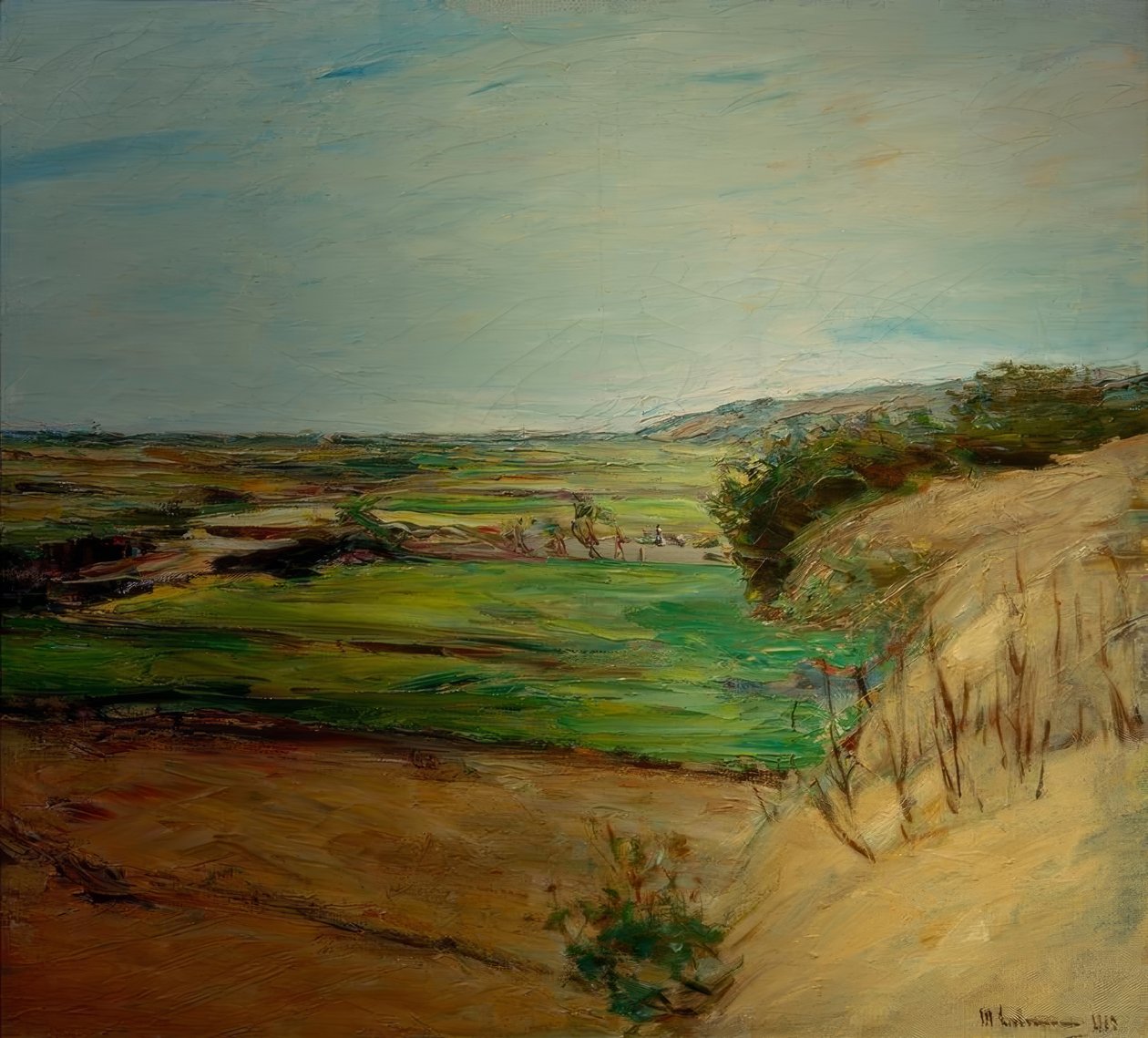 Dune landskap av Max Liebermann