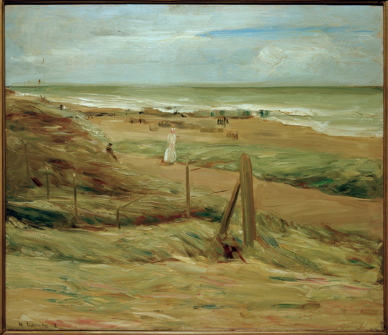 Sandstrandpromenad av Max Liebermann