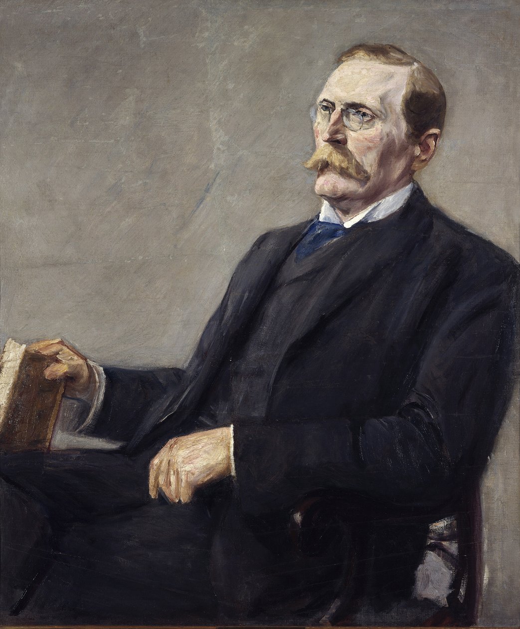 Tyska: Porträtt av Dr Wilhelm Bode av Max Liebermann