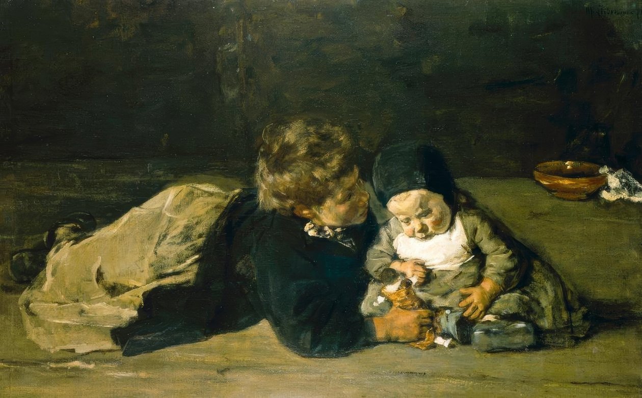 bröder och systrar av Max Liebermann