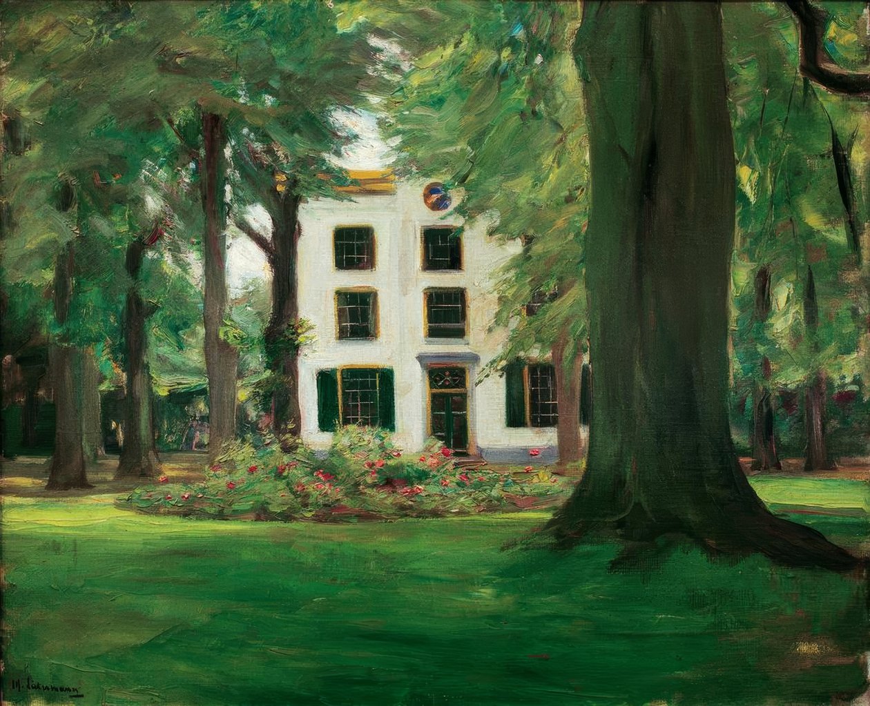 Lantgård i Hilversum av Max Liebermann