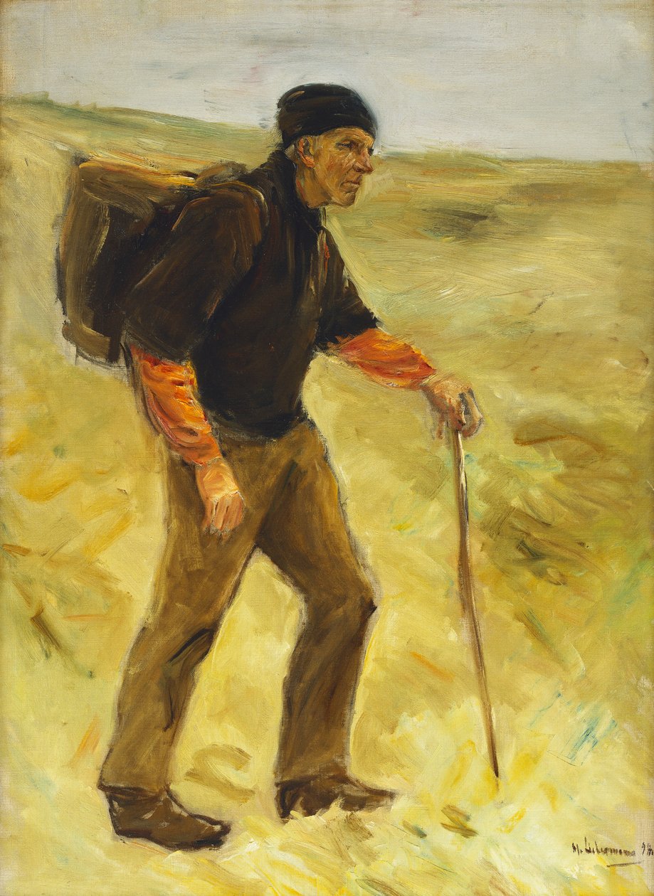 Stridande bonde av Max Liebermann