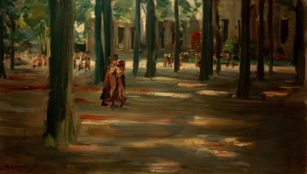 Skola i Laren av Max Liebermann