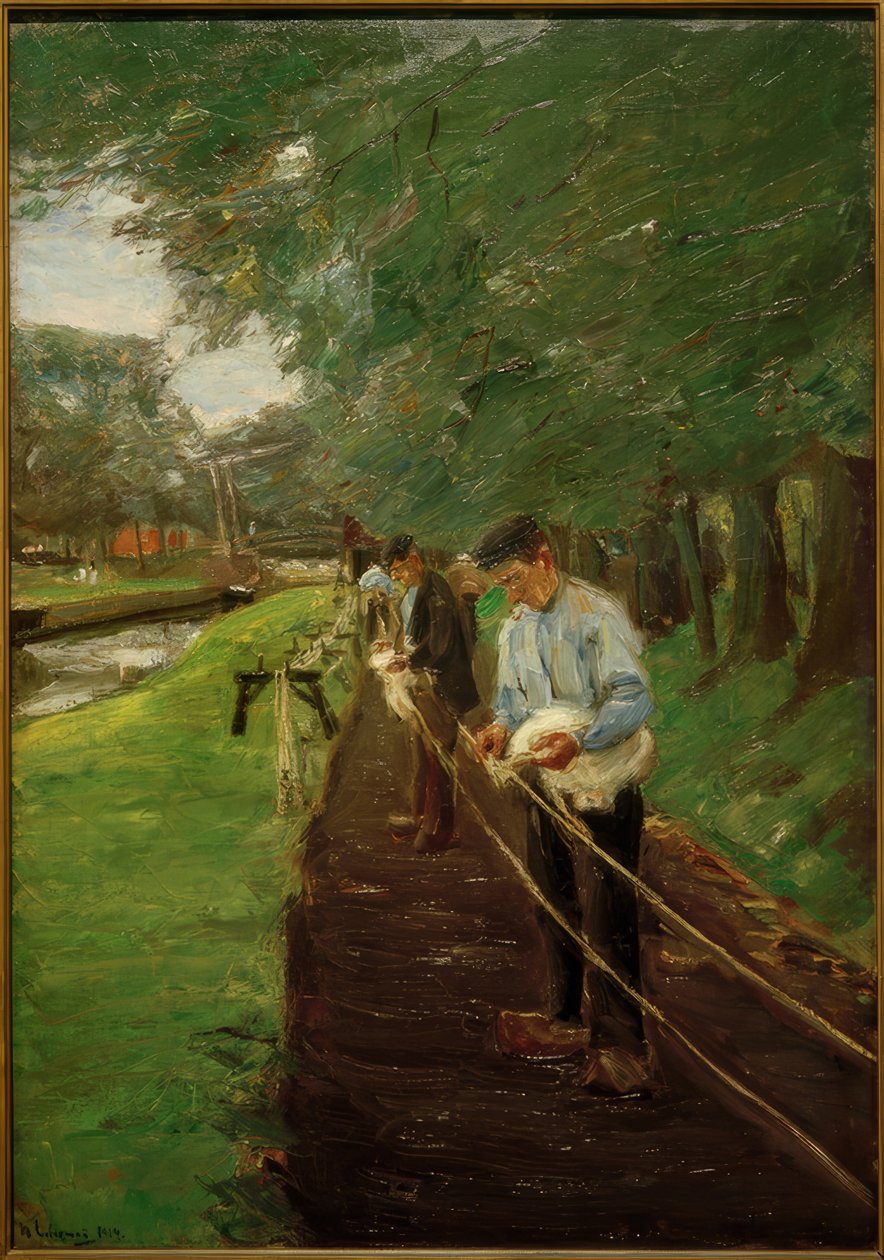 Linbana i Edam av Max Liebermann