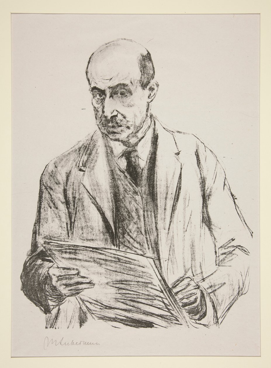 Självporträtt av Max Liebermann