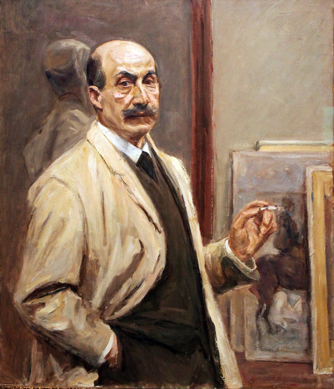 Självporträtt av Max Liebermann