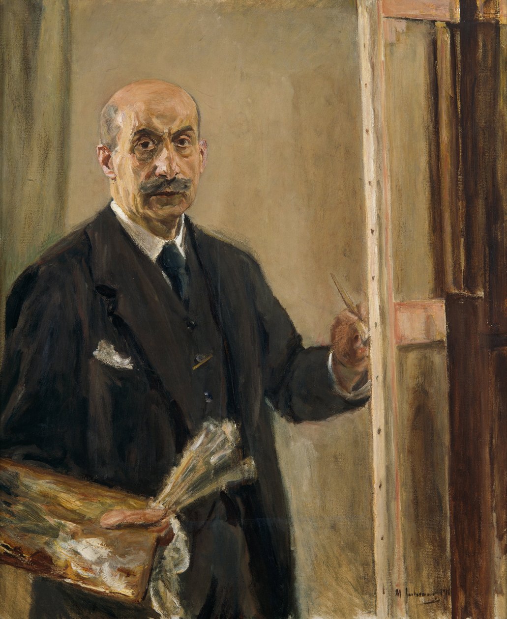 Självporträtt av Max Liebermann