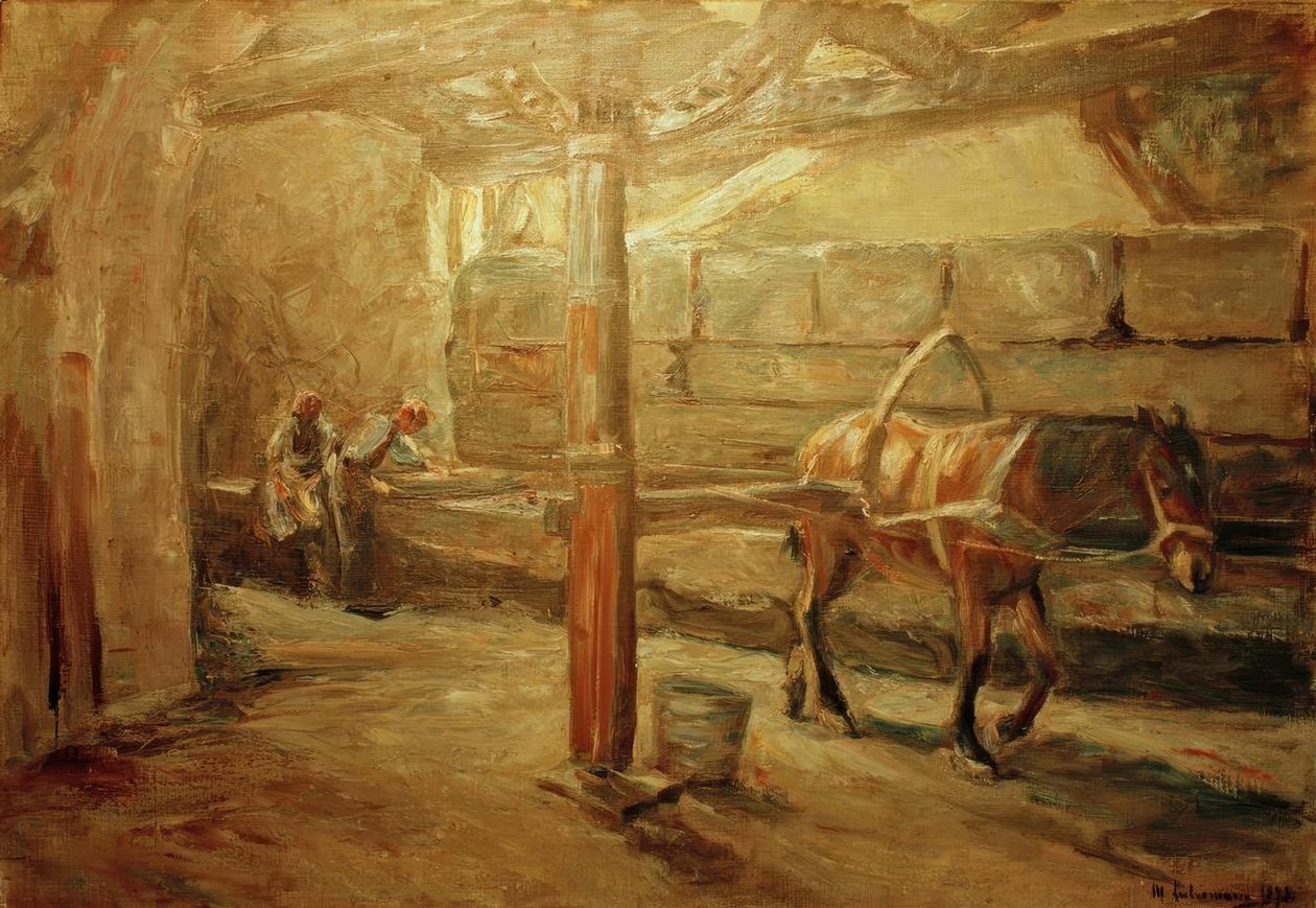 Tygkvarn i Florens av Max Liebermann
