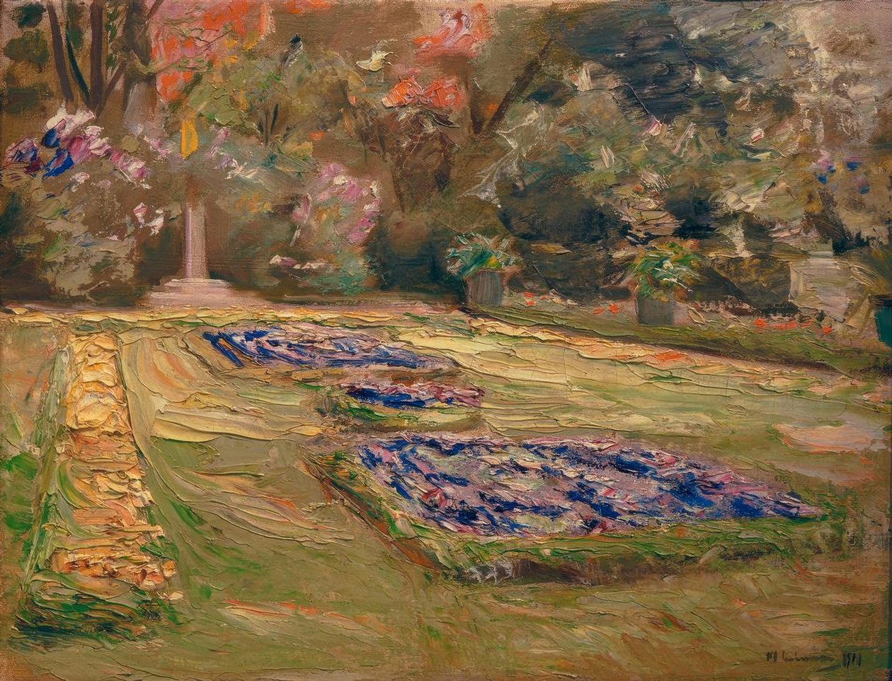 Wannsee trädgård av Max Liebermann