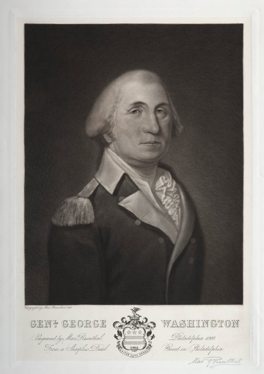 George Washington, 1900. av Max Rosenthal