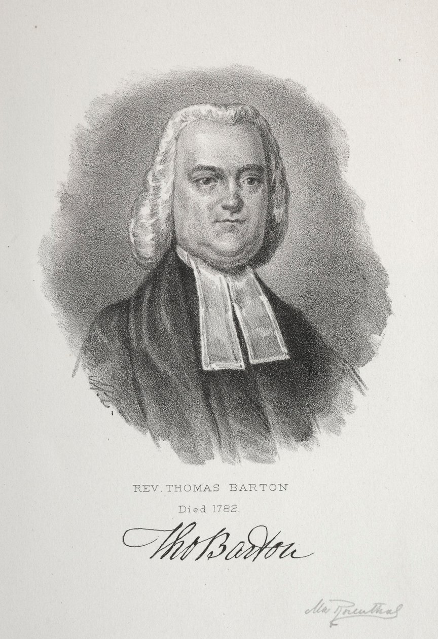 Pastor Thomas Barton. av Max Rosenthal