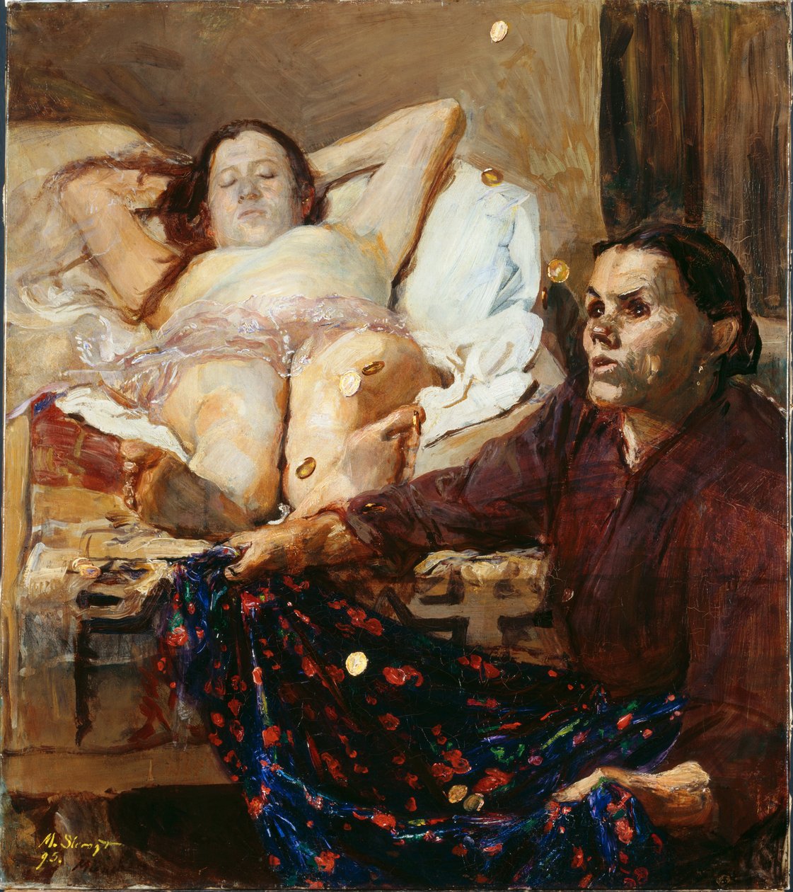 Danae av Max Slevogt
