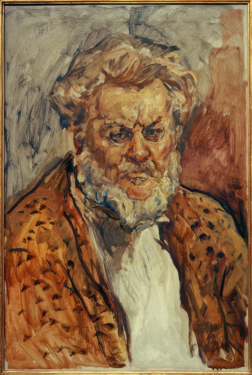 Självporträtt av Max Slevogt