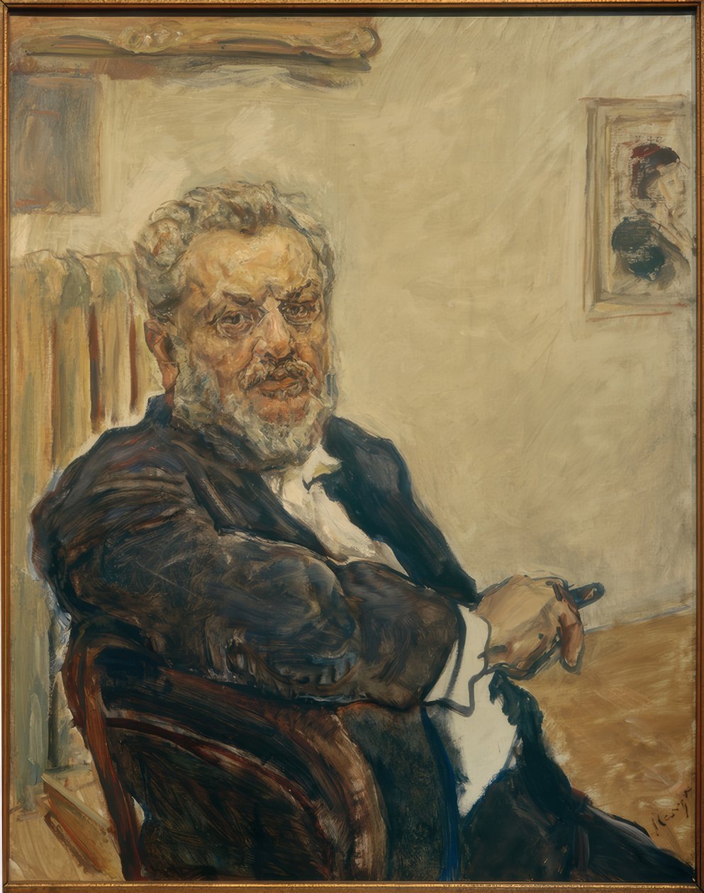 Självporträtt av Max Slevogt