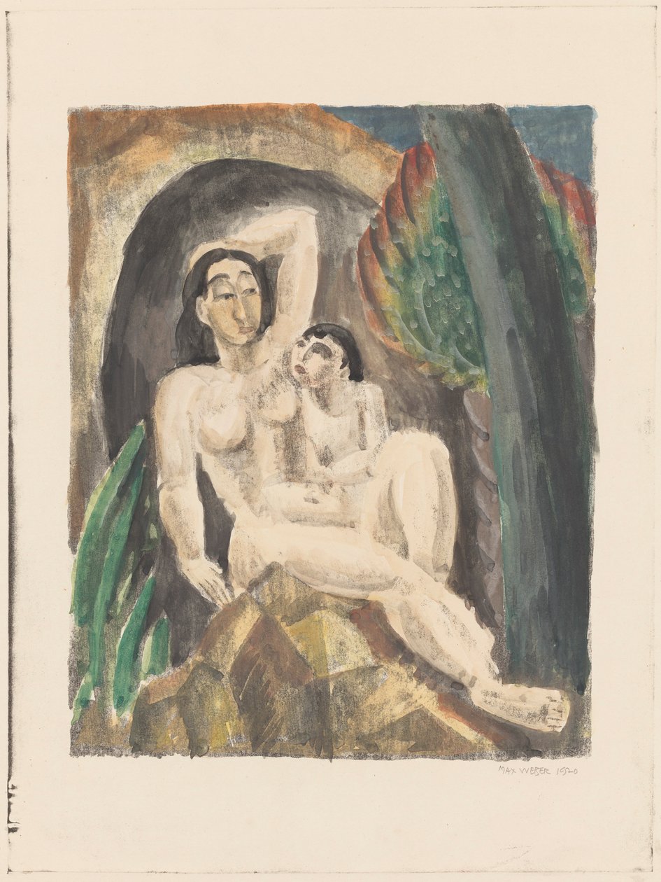 Mamma och barn av Max Weber