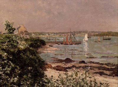 Våren i Crach, 1911 av Maxime Emile Louis Maufra
